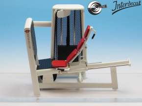 Beinpresse "gym80" 1/18 weiss Fertigmodell
